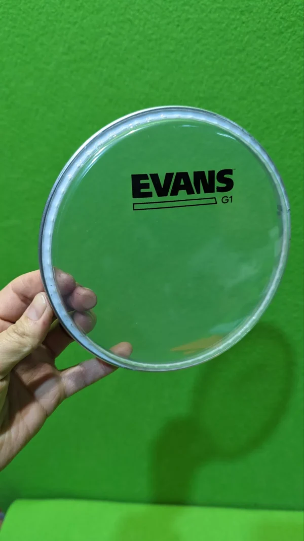 Evans G1 Clear Parche transparente para tambor 6 pulgadas (152 mm) - Imagen 3