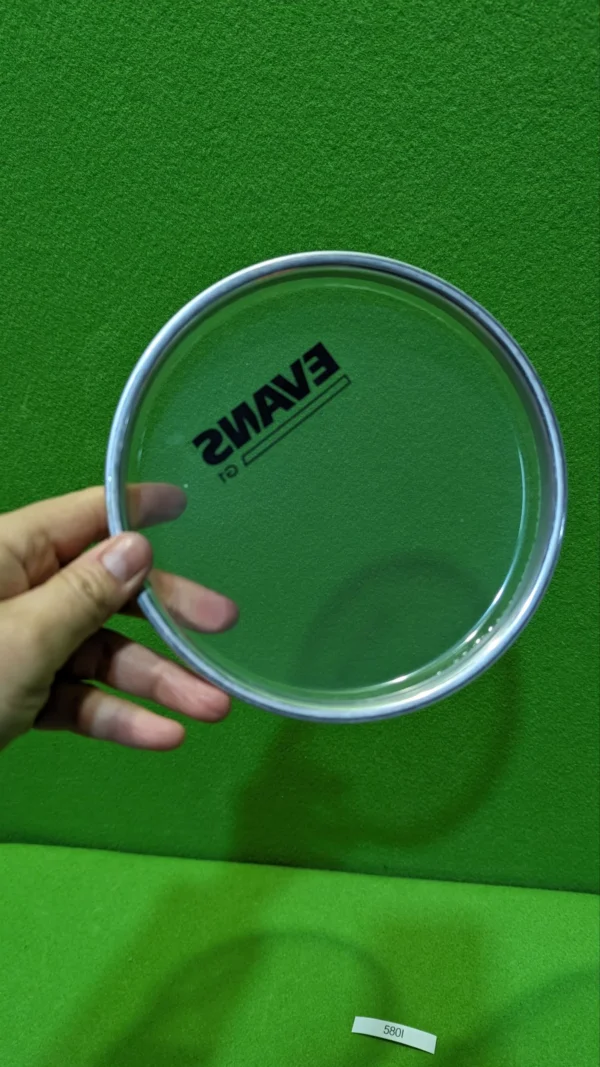 Evans G1 Clear Parche transparente para tambor 6 pulgadas (152 mm) - Imagen 2