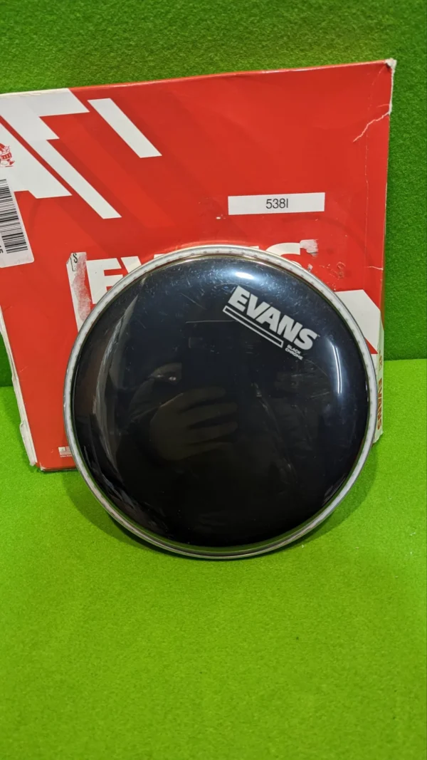 Evans 08 pulgadas (20cm), TT08CHR (parche negro para tambor)