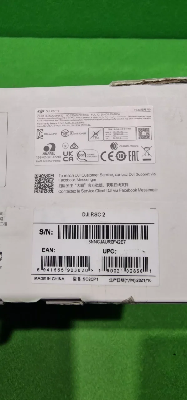 DJI RSC 2, estabilizador en tres ejes para cámaras - Imagen 6