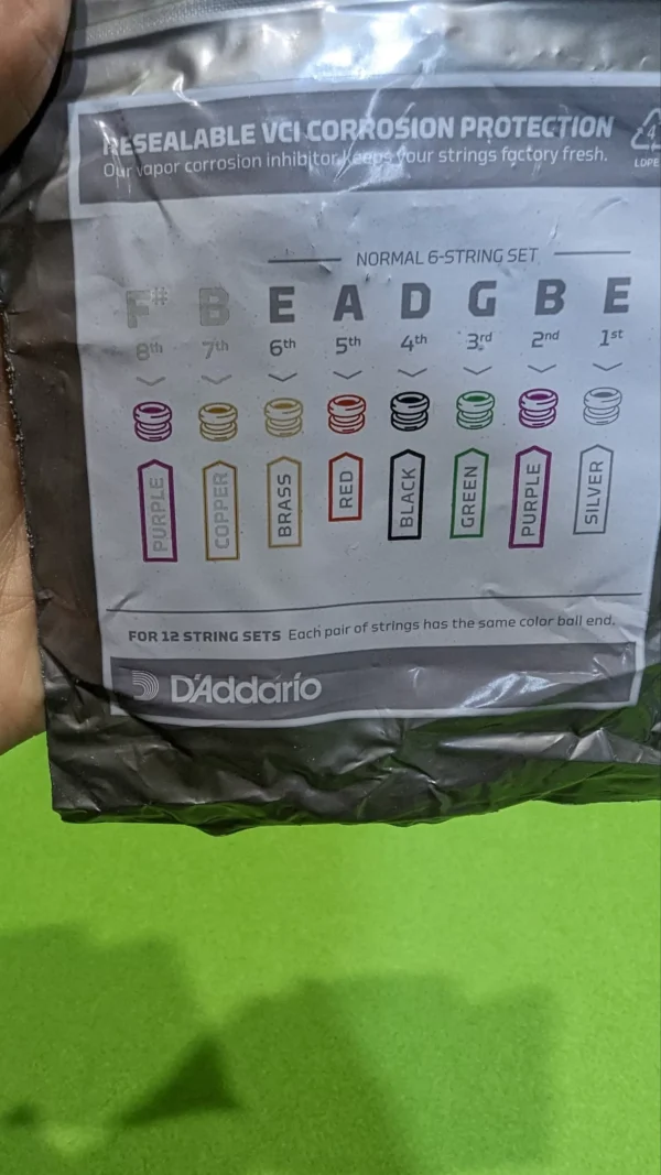 D'Addario Cuerdas Guitarra Acustica - Imagen 4