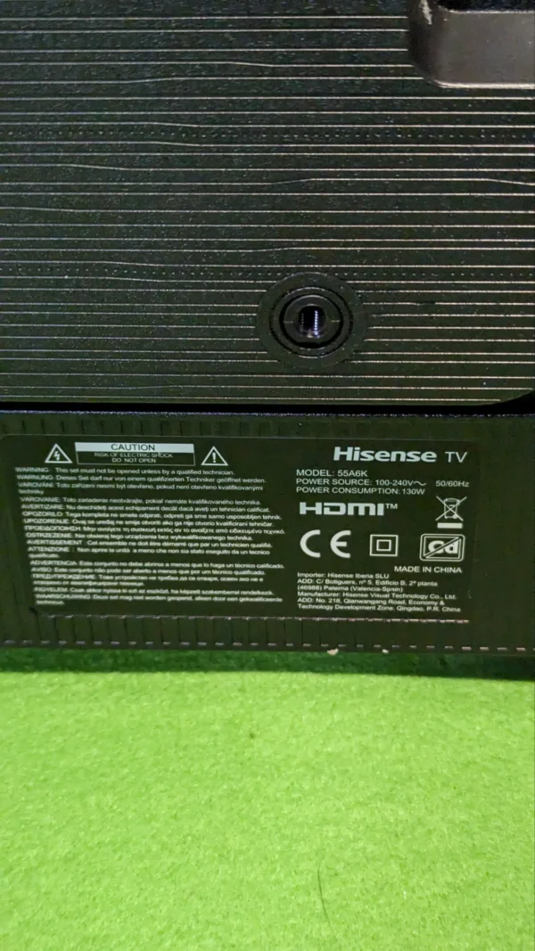 REPUESTOS Hisense TV 55A6K - UHD 4K, Smart TV de 55 - Imagen 9