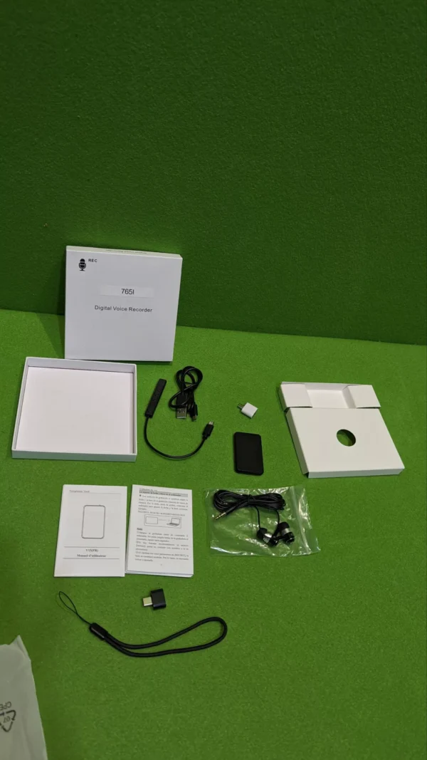 Telefo 64GB Mini Grabadora de Voz Portátil - Imagen 3