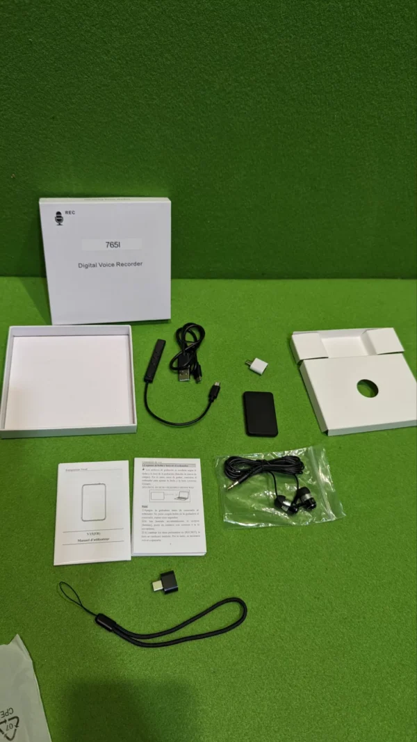 Telefo 64GB Mini Grabadora de Voz Portátil - Imagen 5