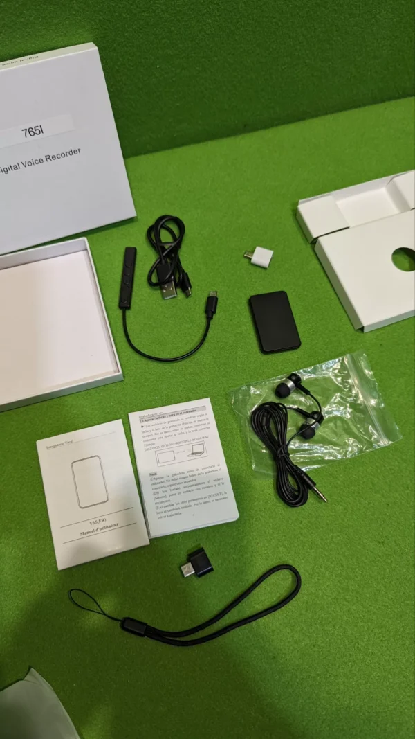 Telefo 64GB Mini Grabadora de Voz Portátil - Imagen 2