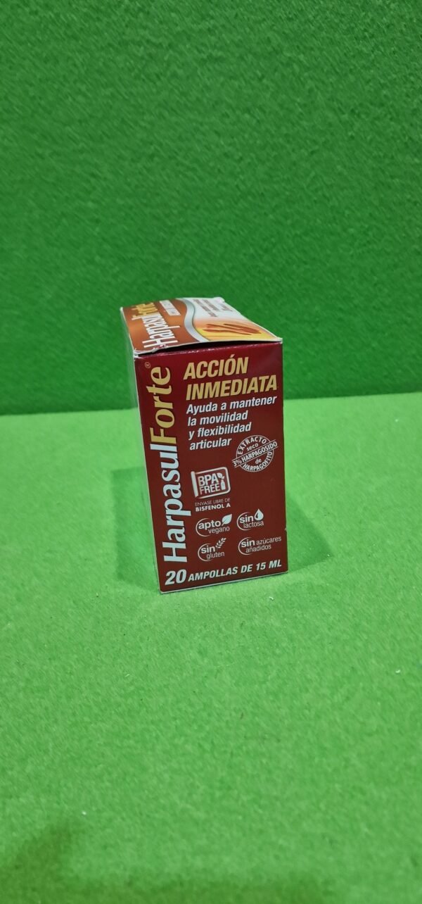 Harpasul Forte – Natysal – 20 ampollas para las articulaciones - Imagen 3