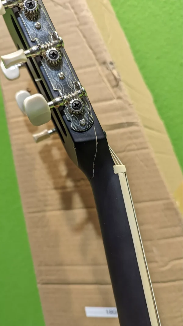 Navarrez NV16PK guitarra clásica negro - Imagen 6