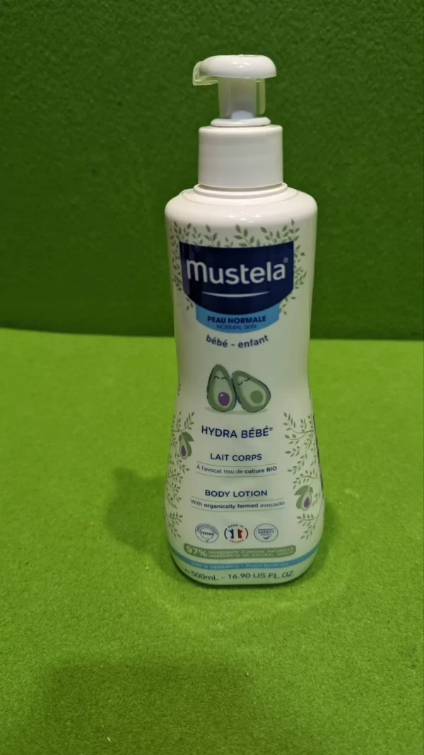 Mustela Hydra Bebé Leche Corporal Natural 750 ml - Imagen 2