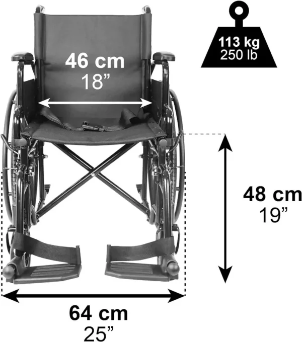 PEPE - Silla de Ruedas Autopropulsable - Imagen 3