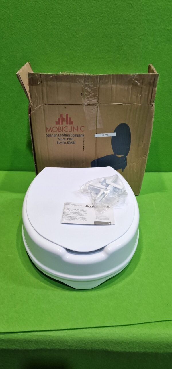 Mobiclinic Elevador WC para adulto Con tapa - Imagen 2