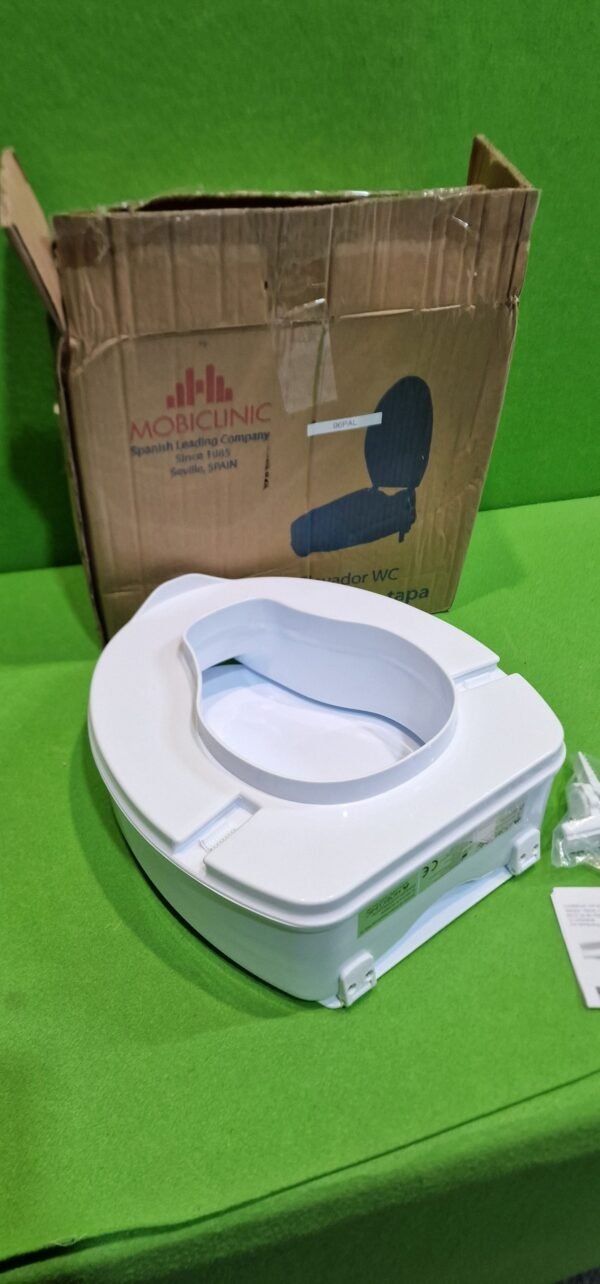 Mobiclinic Elevador WC para adulto Con tapa - Imagen 4