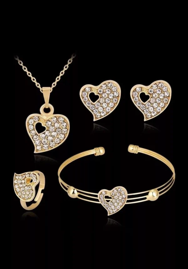 Bisutería Jewelry: Collar, Pendientes, Pulsera y Anillo - Imagen 2