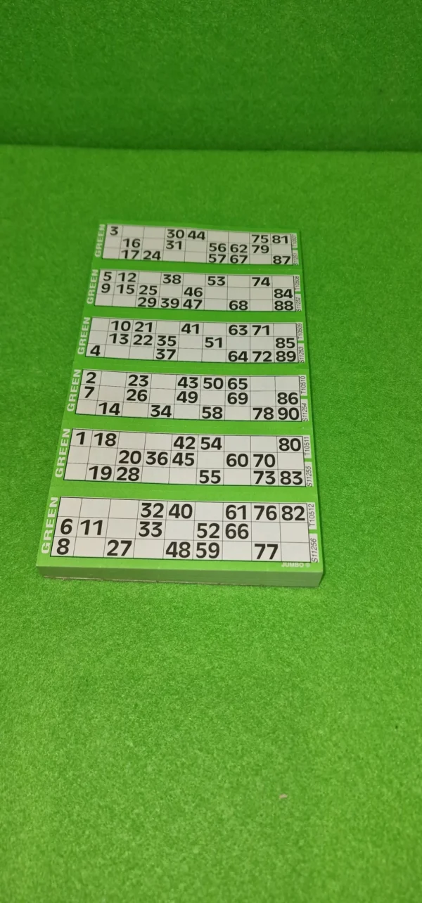 Paquete de 744 billetes de bingo - Imagen 2