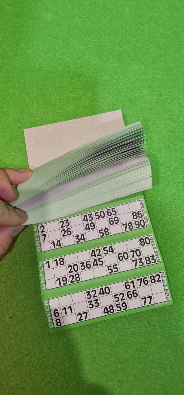Paquete de 744 billetes de bingo - Imagen 3