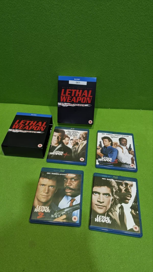 Lethal Weapon 1-4 [Blu-ray] Arma Letal Coleccion - Imagen 5