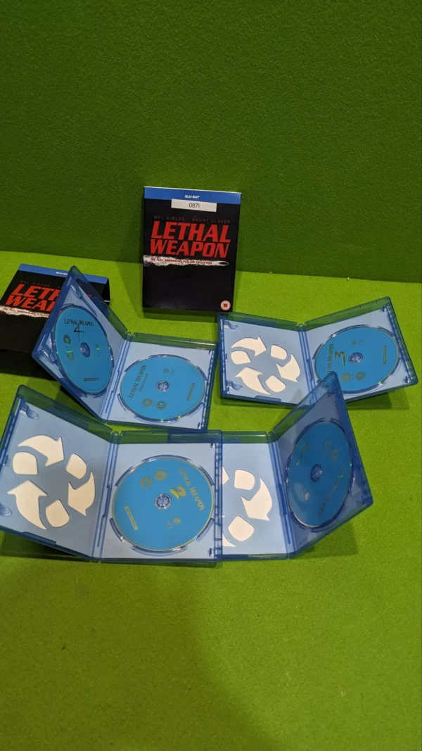 Lethal Weapon 1-4 [Blu-ray] Arma Letal Coleccion - Imagen 2