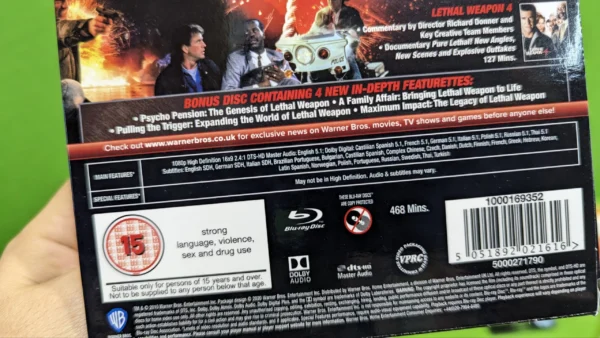 Lethal Weapon 1-4 [Blu-ray] Arma Letal Coleccion - Imagen 4