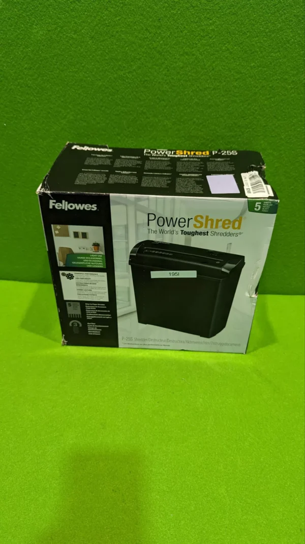 Fellowes P-25S - Trituradora de Papel - Imagen 7