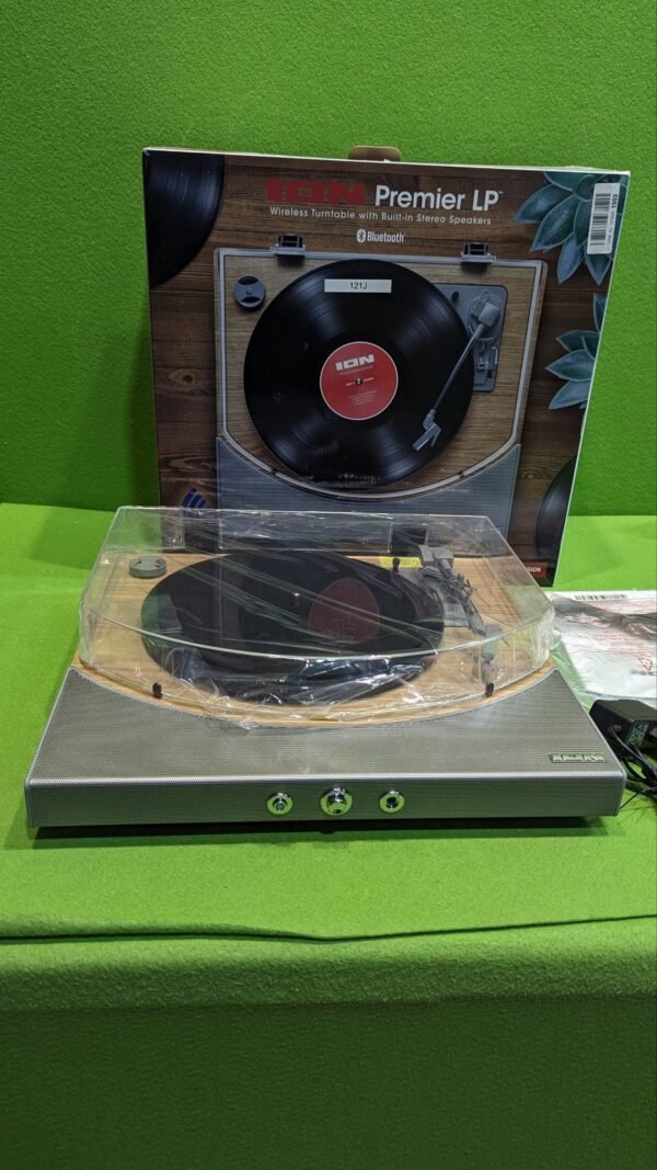 ION Audio Premier LP Tocadiscos de vinilo Bluetooth, de 3 velocidades, altavoces estéreo - Imagen 6