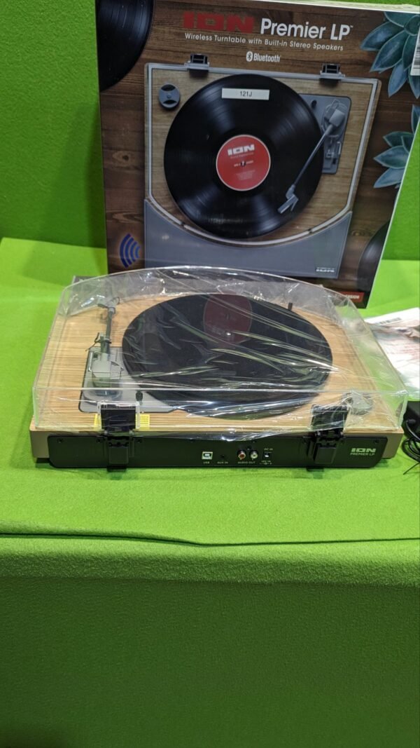 ION Audio Premier LP Tocadiscos de vinilo Bluetooth, de 3 velocidades, altavoces estéreo - Imagen 3