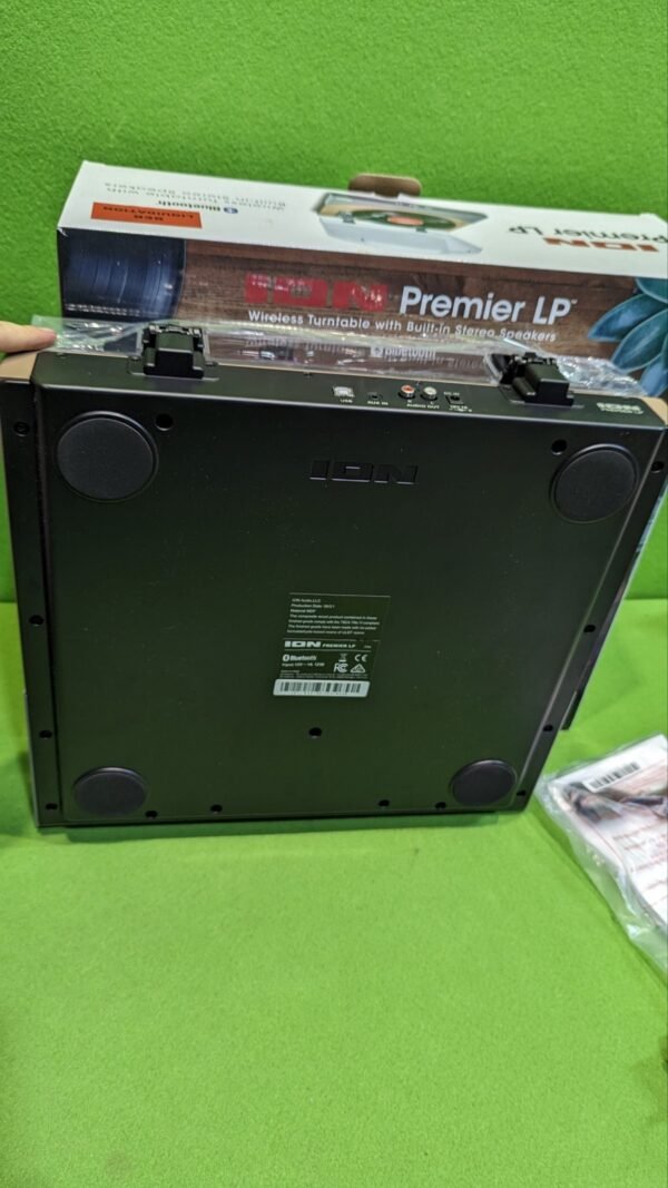 ION Audio Premier LP Tocadiscos de vinilo Bluetooth, de 3 velocidades, altavoces estéreo - Imagen 9