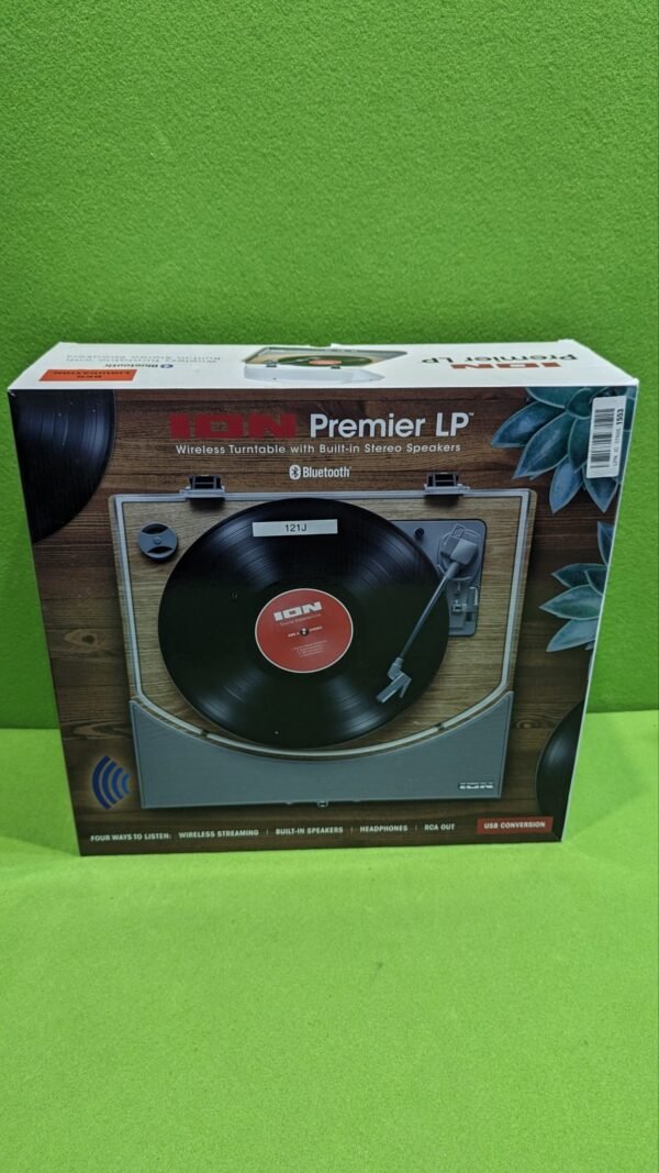 ION Audio Premier LP Tocadiscos de vinilo Bluetooth, de 3 velocidades, altavoces estéreo - Imagen 12