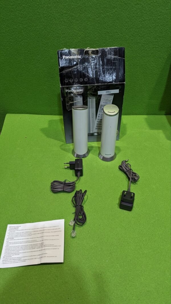 Panasonic KX-TGK212SPW Teléfono Inalámbrico Digital, Unidad Base y 2 Auriculares - Imagen 3