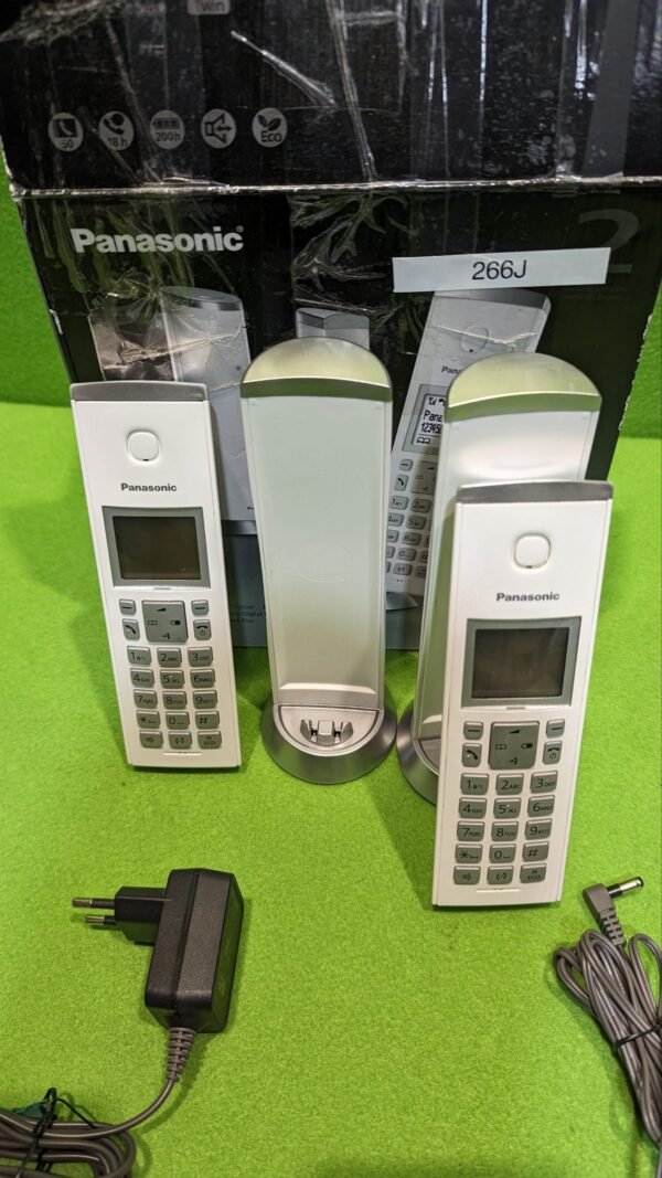 Panasonic KX-TGK212SPW Teléfono Inalámbrico Digital, Unidad Base y 2 Auriculares - Imagen 5