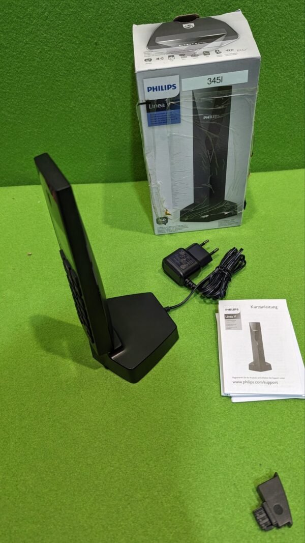 Philips Linea V DECT Design M3551B/38 - Teléfono inalámbrico con contestador automático (Pantalla de 1,8" y Sonido HQ) - Imagen 4