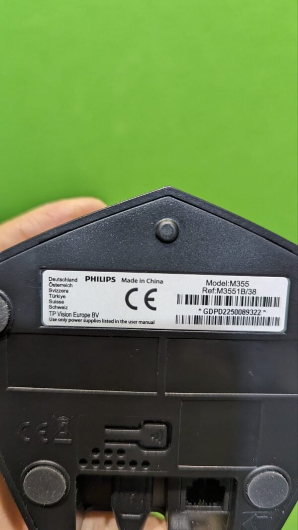 Philips Linea V DECT Design M3551B/38 - Teléfono inalámbrico con contestador automático (Pantalla de 1,8" y Sonido HQ) - Imagen 5