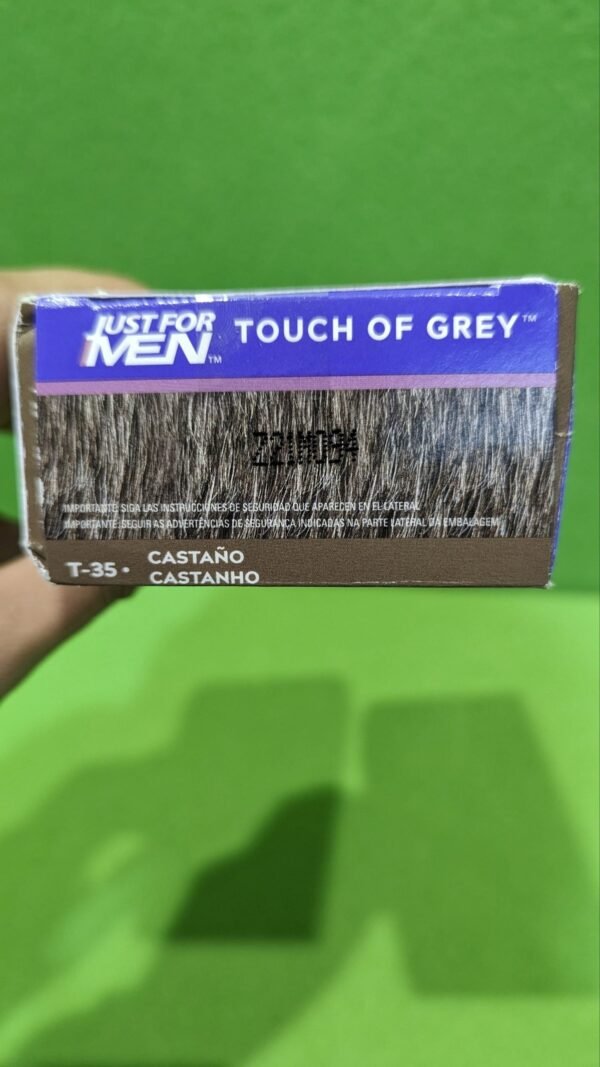 Just For Men TOUCH OF GREY colorante gradual, tinte de pelo - Imagen 4