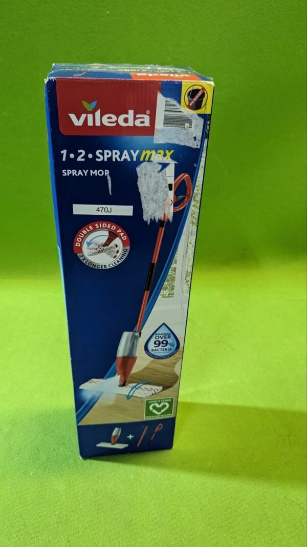 Vileda 1·2 Spray Max, Fregona Mopa con Spray pulverizador - Imagen 9