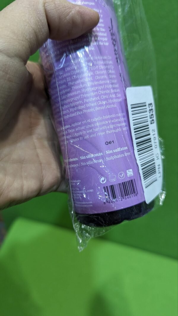 Ebers Champú Sin Sulfatos Antiencrespamiento 250 ml - Imagen 4