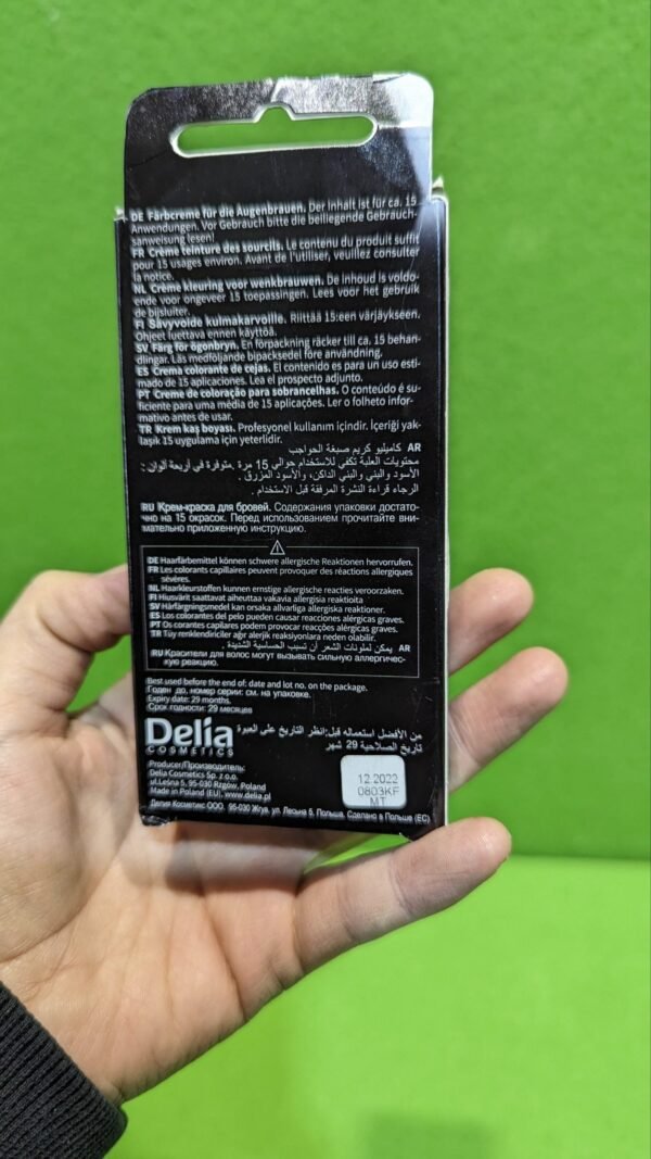 Cameleo tinte cremoso profesional para cejas sin amoníaco - Imagen 4
