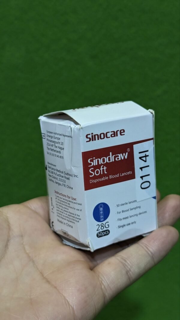50 tiras reactivas para medidor de glucosa en sangre - Imagen 2