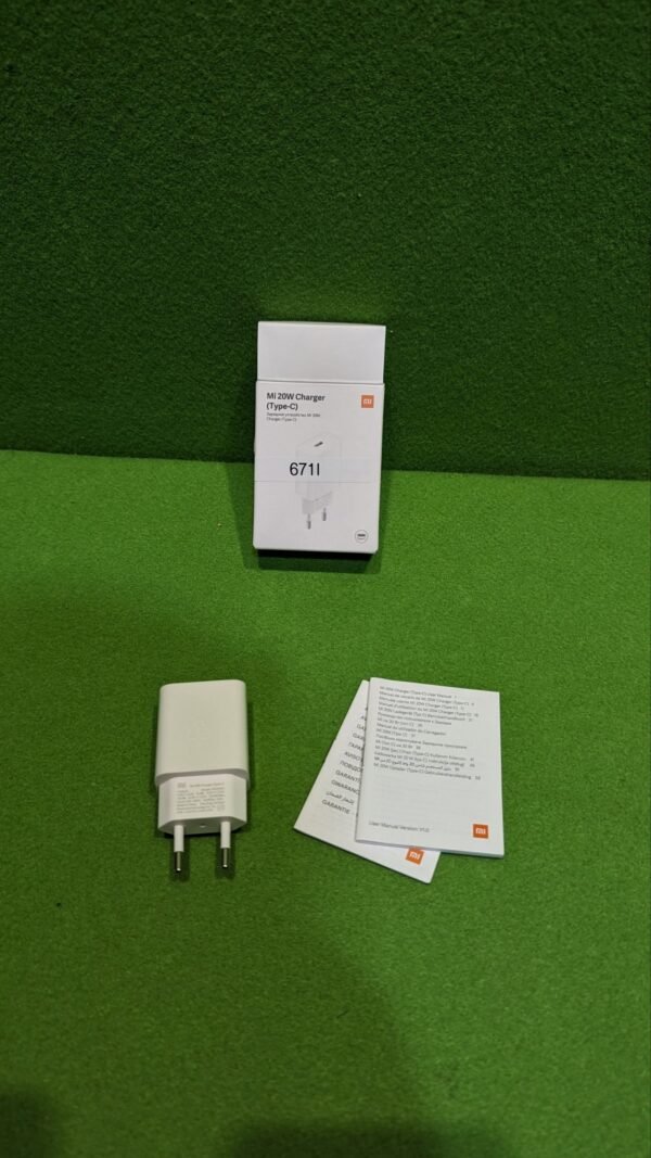 Cargador AD201EU 20W USB Tipo C Compatible con Dispositivos Xiaomi - Imagen 2