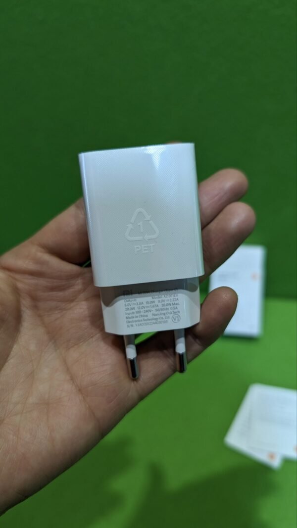 Cargador AD201EU 20W USB Tipo C Compatible con Dispositivos Xiaomi - Imagen 5