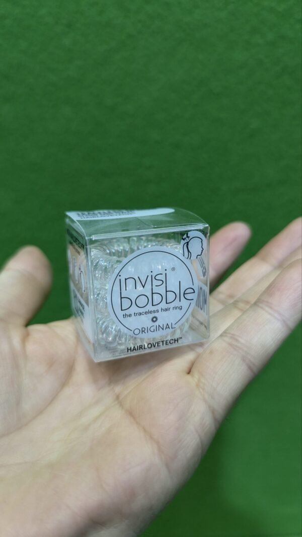 Invisibobble Gomas para el cabello originales transparentes - Imagen 4