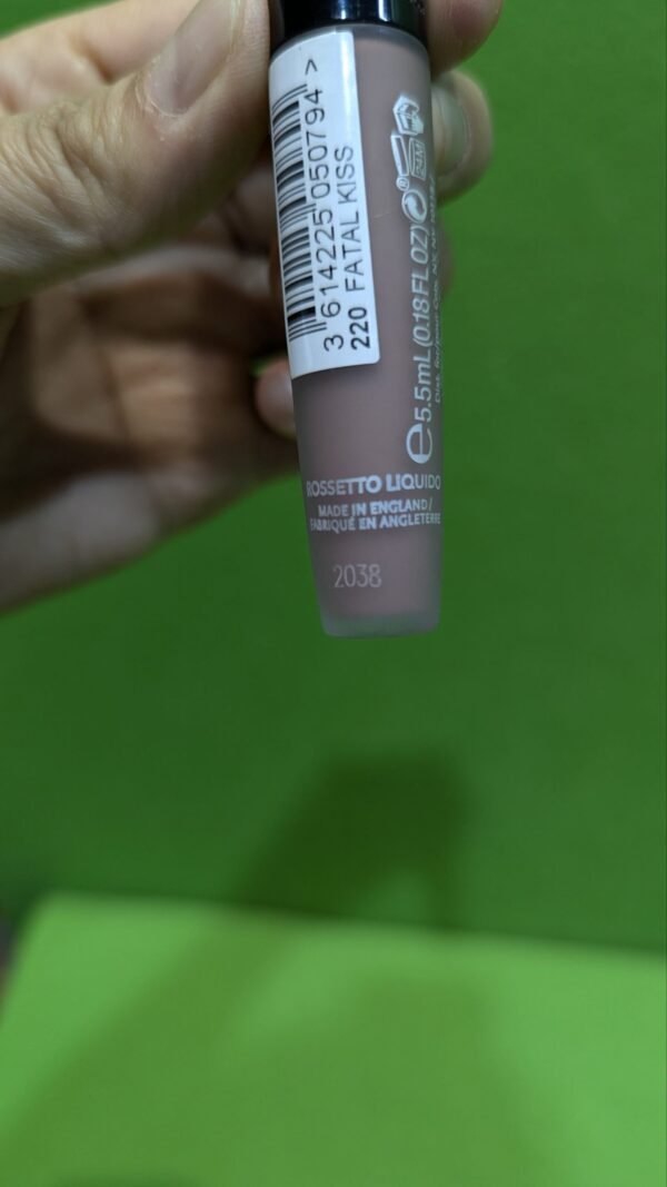 Barra de labios líquida Rimmel London Tono 220 - Imagen 6