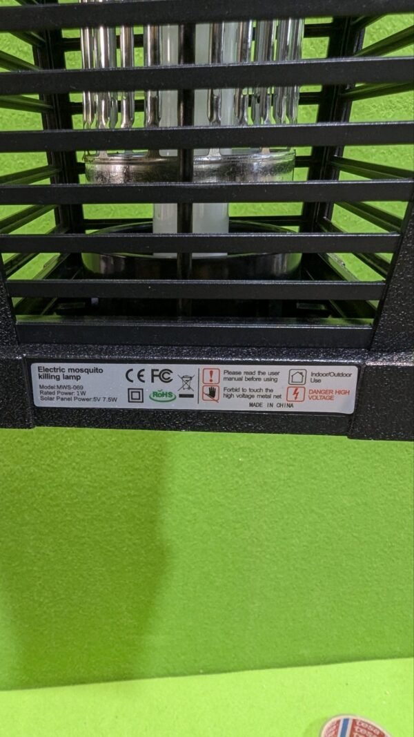 PALONE Exterminador de insectos solar de 4500 V eléctrico para exteriores - Imagen 4