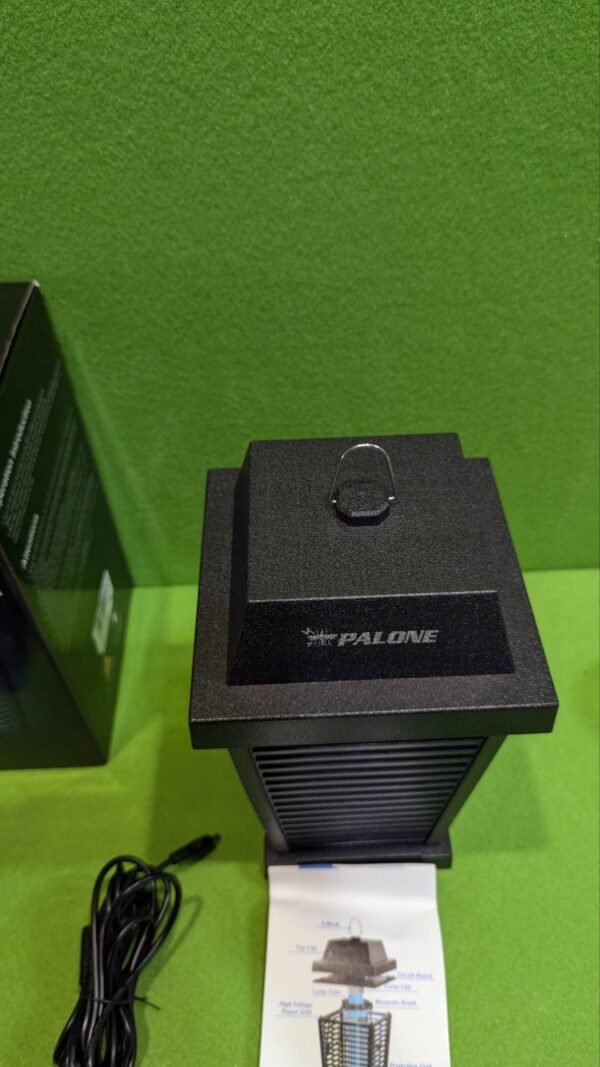 PALONE Exterminador de insectos solar de 4500 V eléctrico para exteriores - Imagen 3