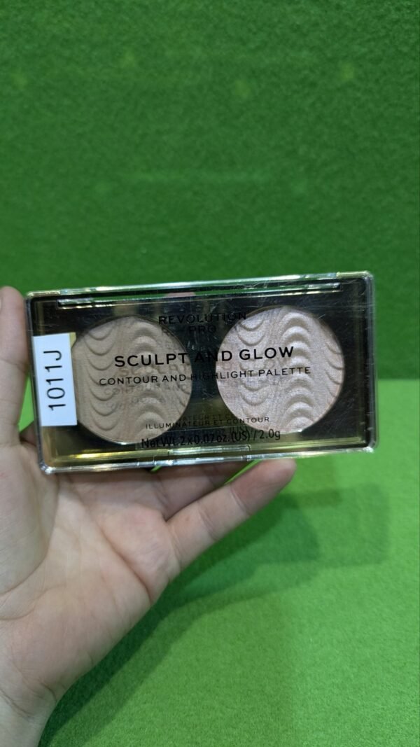 Revolution Beauty London Pro Sculpt & Glow Sombra de ojos Desert Sky - Imagen 8
