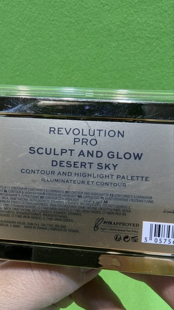 Revolution Beauty London Pro Sculpt & Glow Sombra de ojos Desert Sky - Imagen 9