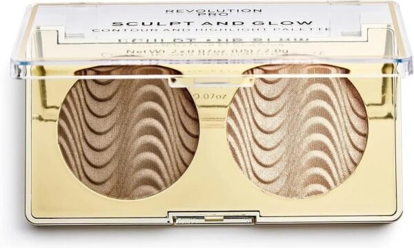 Revolution Beauty London Pro Sculpt & Glow Sombra de ojos Desert Sky