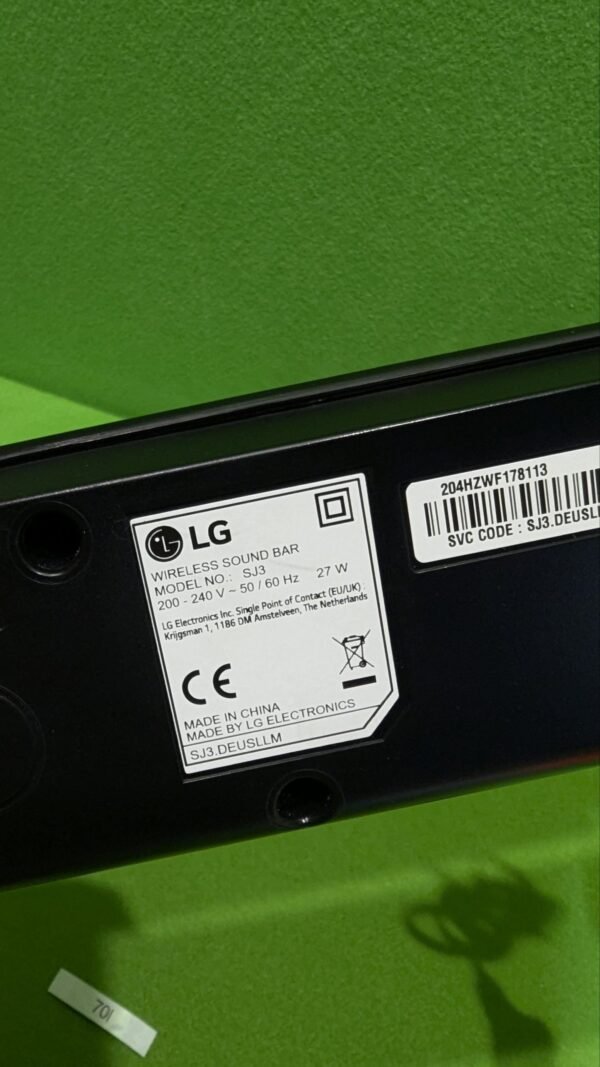 LG Barra de Sonido para TV SJ3 300W - Imagen 11