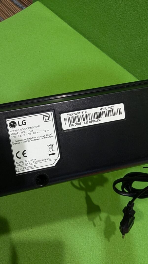LG Barra de Sonido para TV SJ3 300W - Imagen 4