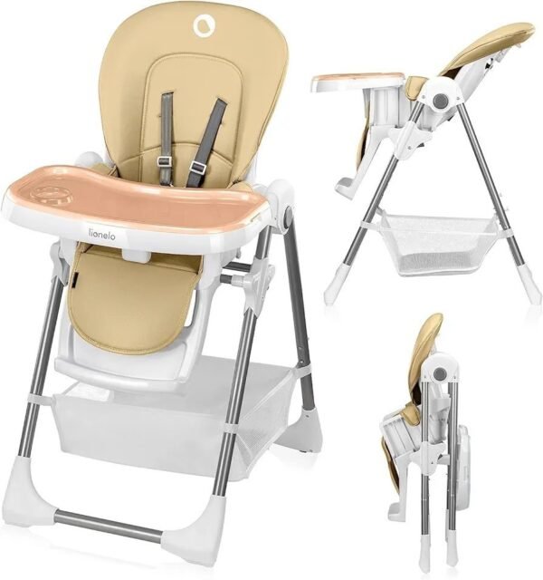 LIONELO Linn Plus Trona para bebés, plegable