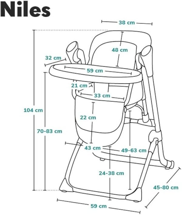LIONELO Niles 2 en 1 trona plegable NO FUNCIONA LA FORMA AUTOMÁTICA - Imagen 2