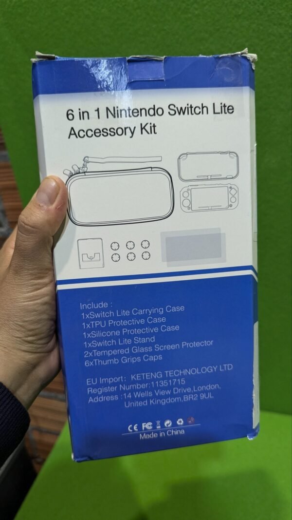 Kit 6 en 1 de Accesorios para NS Switch Lite - Imagen 8