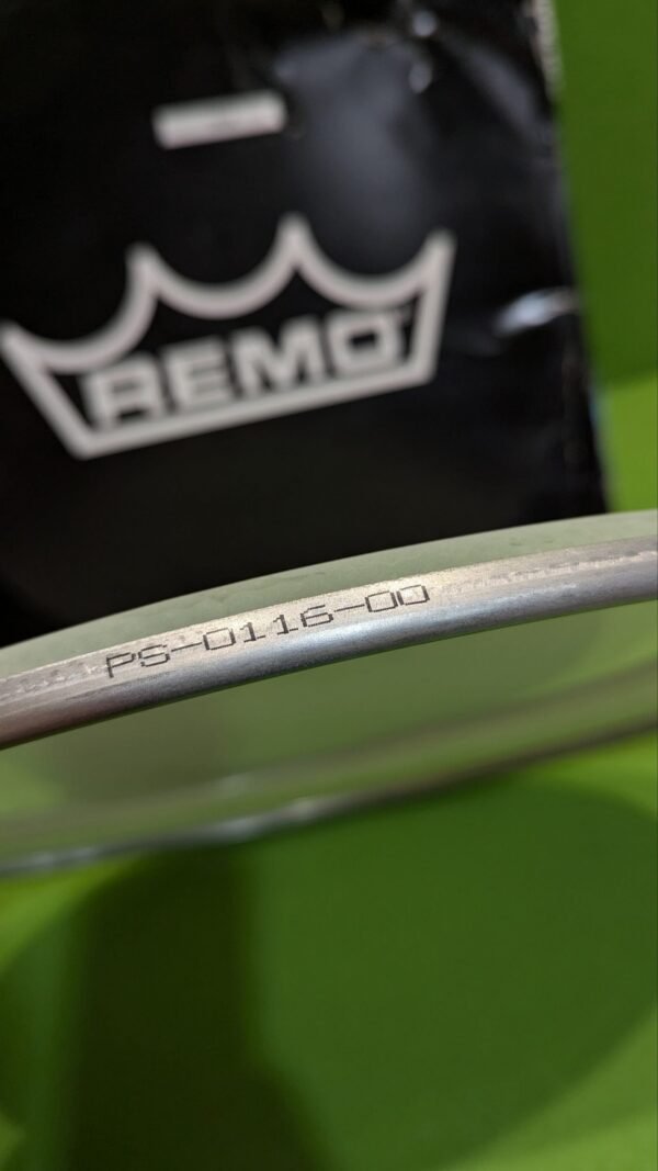 Parche Tom Remo Pinstripe Blanco Rugoso 16" PS-0116-00 - Imagen 4